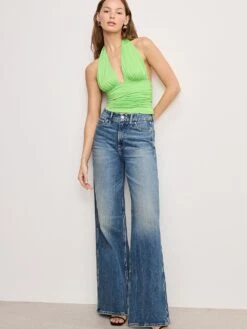 GOOD AMERICAN Slinky Jersey Halter Top -Sexy Underwear Shop 1126888402K1 OF DET