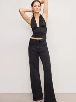 GOOD AMERICAN Slinky Jersey Halter Top -Sexy Underwear Shop 1126888452A1 OF DET