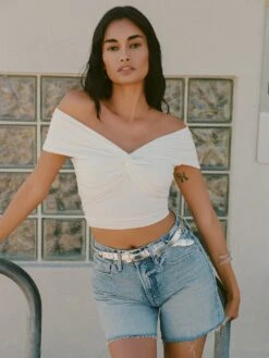 GOOD AMERICAN Good Standard Long Shorts -Sexy Underwear Shop 1126889082L8 OF DET