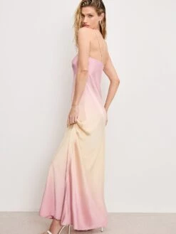 GOOD AMERICAN Satin Maxi Slip Dress -Sexy Underwear Shop 11268892A541 OM B