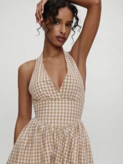 Frankies Bikinis Prairie Poplin Midi Dress -Sexy Underwear Shop 11269273A565 OF DET