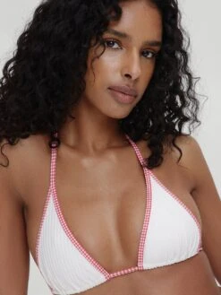 Frankies Bikinis Paradise Terry Rib Bikini Top