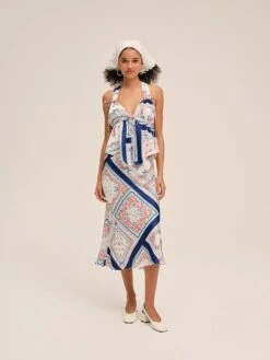 Summer Scarf Midi Skirt -Sexy Underwear Shop 11270164A541 OF DET