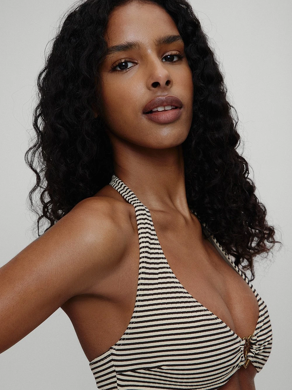 Frankies Bikinis Beau Striped Rib Bikini Top 6 Frankies Bikinis Beau Striped Rib Bikini Top - Image 4