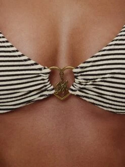 Frankies Bikinis Beau Striped Rib Bikini Top 9 Frankies Bikinis Beau Striped Rib Bikini Top -Sexy Underwear Shop 11270393A565 OF F