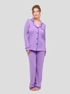 Cosabella Bella Long Sleeve Top & Pant Pajama Set -Sexy Underwear Shop 1127043092O1 OF DET