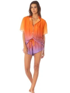 Maaji Slumbers Short-Sleeve Short Set -Sexy Underwear Shop 1127046092V0 OF DET