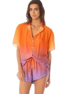 Maaji Slumbers Short-Sleeve Short Set