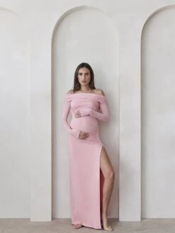 Off The Shoulder Evening Dress