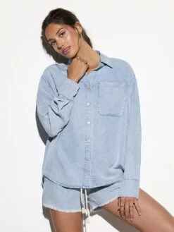 Spiritual Gangster Beaudry Chambray Shirt