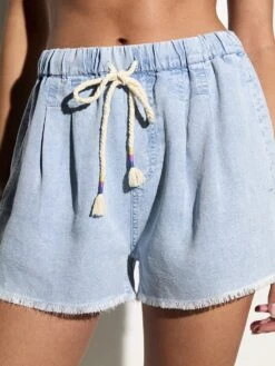 Spiritual Gangster Meadow Chambray Short -Sexy Underwear Shop 1127060082L2 OF F