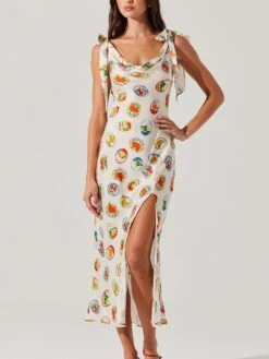 Allexina Print Dress