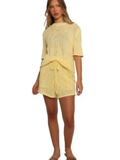 Rita Knitted Short Set -Sexy Underwear Shop 1127075472U1 OF DET