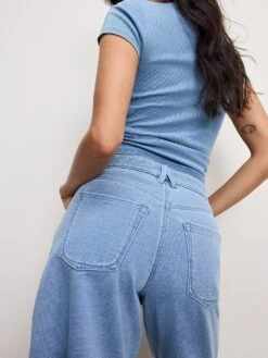 GOOD AMERICAN Jeanius Good Ease Bermuda Shorts 8 GOOD AMERICAN Jeanius Good Ease Bermuda Shorts -Sexy Underwear Shop 1127098382L2 OF F