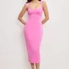 GOOD AMERICAN Scuba Sweetheart Midi Dress 2 GOOD AMERICAN Scuba Sweetheart Midi Dress -Sexy Underwear Shop 1127098572S1 OM F