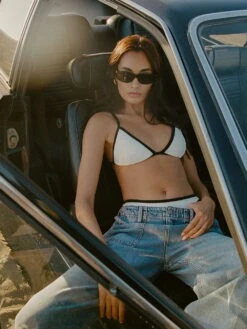 GOOD AMERICAN Compression Perfect Fit Bikini Top -Sexy Underwear Shop 1127099892D0 OF DET