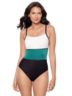 Miraclesuit Trifecta One-Piece Swimsuit -Sexy Underwear Shop 1127298982L2 OM F