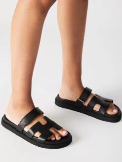 Steve Madden Mayven Leather Sandals 23 Steve Madden Mayven Leather Sandals -Sexy Underwear Shop 1127321650A8 OM B