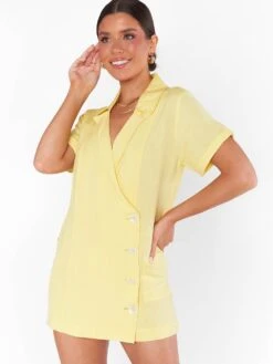 Show Me Your Mumu Bicoastal Blazer Romper