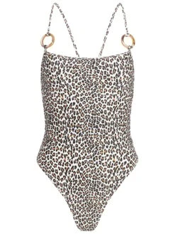 Orb "C" Print One-Piece Swimsuit 9 Orb "C" Print One-Piece Swimsuit -Sexy Underwear Shop 11273610A401 OF F