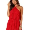 Gia Pleated Halterneck Mini Dress -Sexy Underwear Shop 1127442270Q0 OM F