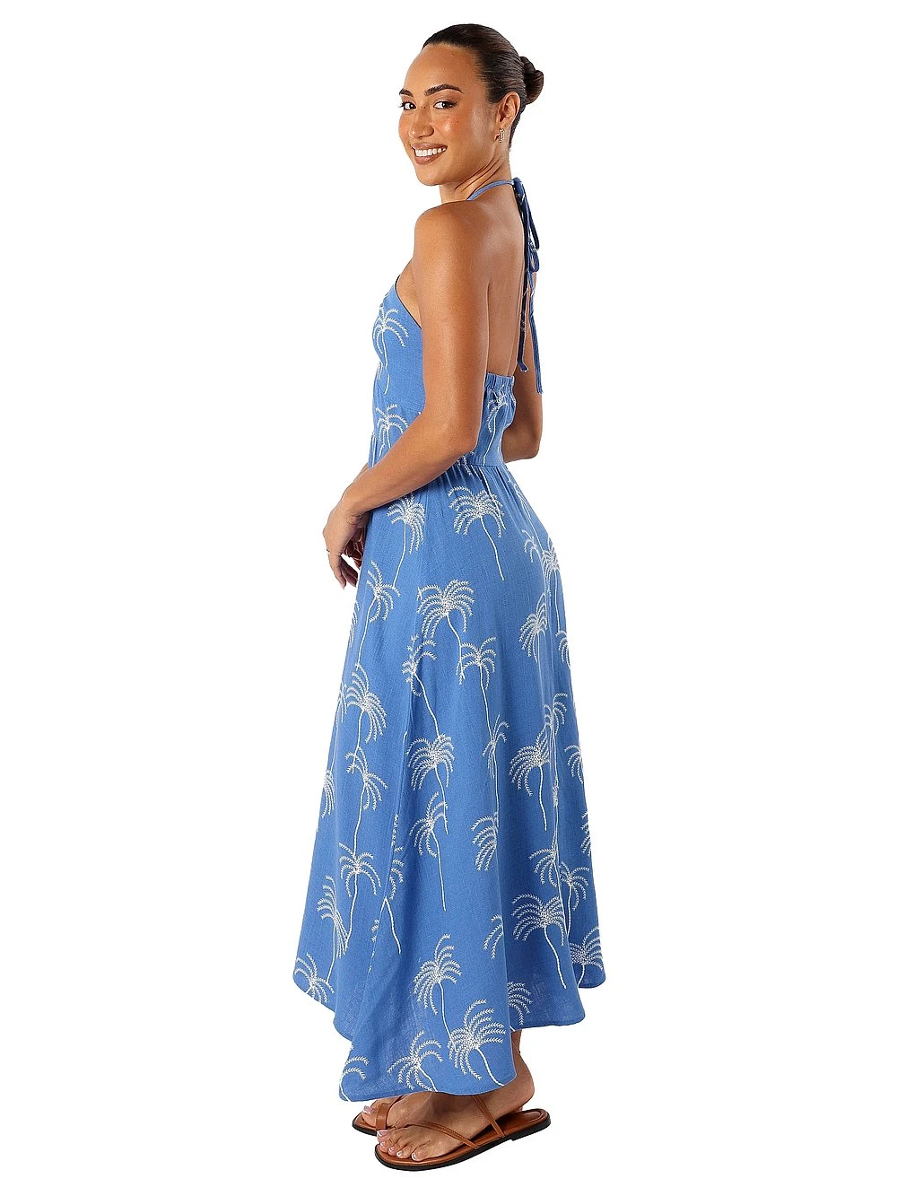 Granger Halterneck Midi Dress 4 Granger Halterneck Midi Dress - Image 2