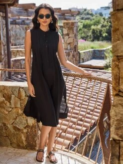 Miraclesuit Pleated Beach Dress Cover Up -Sexy Underwear Shop 112782265A42 OF DET