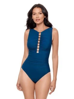 Miraclesuit Swizzle One-Piece Swimsuit -Sexy Underwear Shop 1127823582L1 OM F